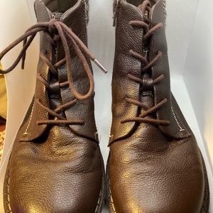 Clarks Tamitha Rose Women's Size 8.5 Shoes Brown Leather Comfort Ankle Bootie